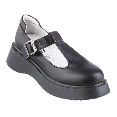 Туфли школьные Baden KPC002-050 чёрный 01